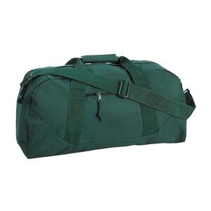 NWOT Forest Green Large Square Duffel Bag